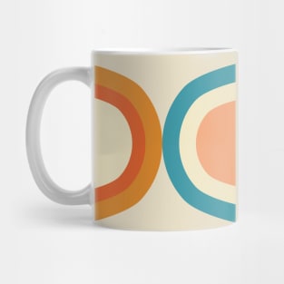 New mid mod Rainbow Mug